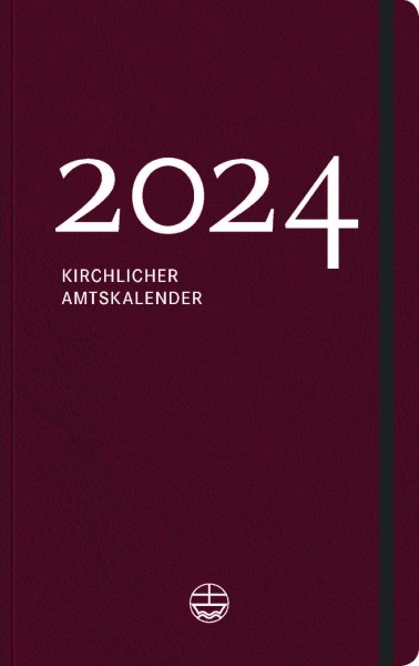 Kirchlicher Amtskalender 2025 - rot