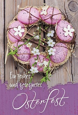 Faltkarte Ostern 'Ein frohes Osterfest'