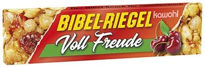 Bibel-Riegel 'Voll Freude'