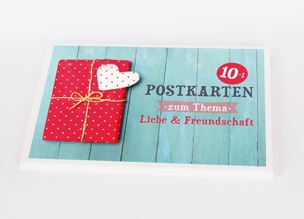 Postkarten-Set 'Liebe & Freundschaft'
