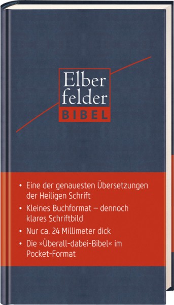 Elberfelder Bibel - Pocket Edition Kld.